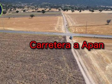 Terreno Ejidal de 1.6 Hectáreas en Venta en Apan, Hidalgo.