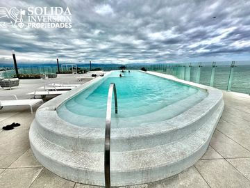 NUEVO VALLARTA | DEPARTAMENTO A PIE DE PLAYA EN MARITIMA PLAYA - ENTREGA INMEDIATA