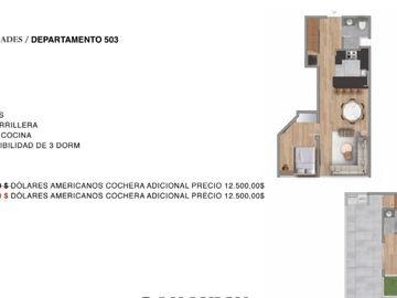 EN VENTA DUPLEX FRENTE A PARQUE DESDE $172,000