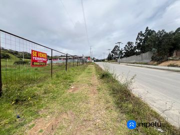 En venta terreno junto a la vía de integración barrial sector Carigán cerca de los moteles