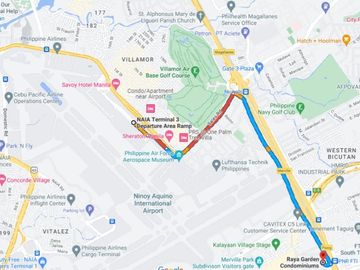 2-BEDROOM CONDO UNIT (14TH FLOOR) AT RAYA GARDEN CONDOMNIUMS - WEST SERVICE ROAD, PARANAQUE CITY NEAR NAIA / MANILA INTERNATIONAL AIRPORT TERMINAL - C