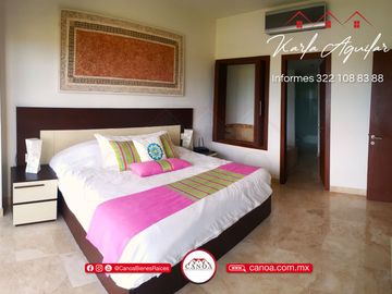 Departamento en venta en La Cruz de Huanacaxtle a solo 5 min de zona dorada de Bucerías