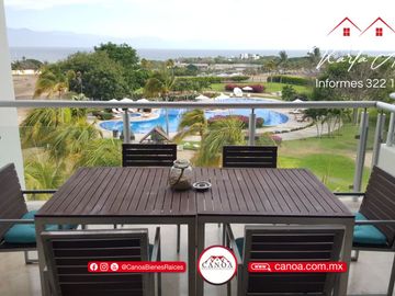 Departamento en venta en La Cruz de Huanacaxtle a solo 5 min de zona dorada de Bucerías