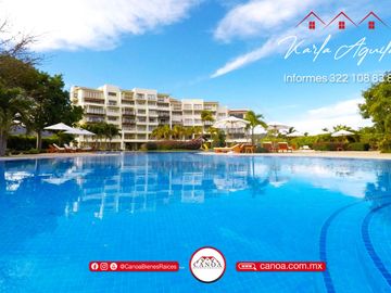 Departamento en venta en La Cruz de Huanacaxtle a solo 5 min de zona dorada de Bucerías