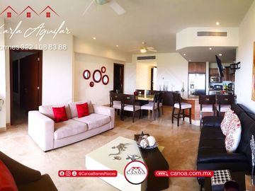 Departamento en venta en La Cruz de Huanacaxtle a solo 5 min de zona dorada de Bucerías