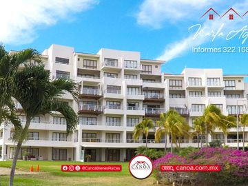 Departamento en venta en La Cruz de Huanacaxtle a solo 5 min de zona dorada de Bucerías