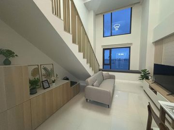 FOR SALE - 1BR SEAVIEW LOFT IN MANDANI BAY, MANDAUE CEBU. INTERIOR DESIGNED & FURNISHED.