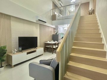 FOR SALE - 1BR SEAVIEW LOFT IN MANDANI BAY, MANDAUE CEBU. INTERIOR DESIGNED & FURNISHED.