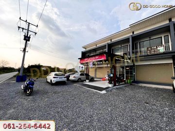 📢🏬2-storey commercial building for sale, Fasai village project New, never been in Nong Khae, Saraburi