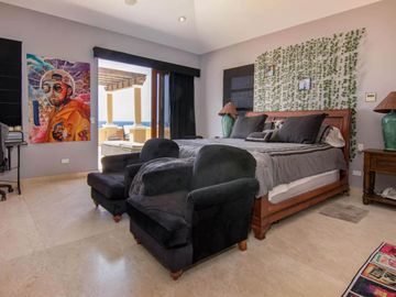 Residencia con vista al mar, Area de asador pegada a la alberca privada, Jacuzzi, Terraza y Fogata,  Pacific Ocean, Cabo San Lucas.
