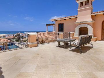Residencia con vista al mar, Area de asador pegada a la alberca privada, Jacuzzi, Terraza y Fogata,  Pacific Ocean, Cabo San Lucas.