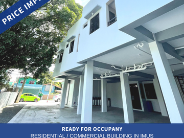 FOR RENT / FOR SALE: Brand New Commercial & Residential Building in Imus