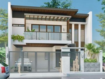 House and Lot For Sale in Greenwoods Pasig, City with 4 Bedrooms and 2 Car Garage PH2598