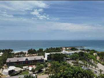 Departamento en venta con vista al mar, Urbanización Punta centinela Ruta del Spondylus