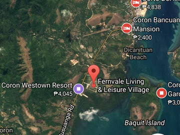 LOT FOR SALE IN THE PARADISE OF CORON, PALAWAN