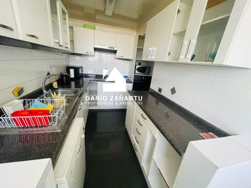 Departamento en venta  de dos dormitorios en Viña del mar con vista al mar