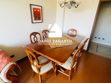 Departamento en venta  de dos dormitorios en Viña del mar con vista al mar
