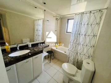 Departamento en venta  de dos dormitorios en Viña del mar con vista al mar