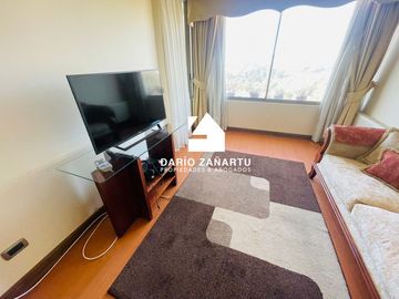 Departamento en venta  de dos dormitorios en Viña del mar con vista al mar