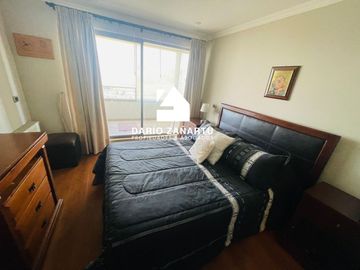 Departamento en venta  de dos dormitorios en Viña del mar con vista al mar