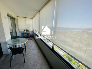 Departamento en venta  de dos dormitorios en Viña del mar con vista al mar
