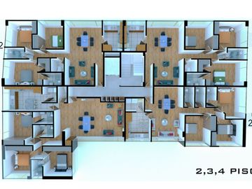 Departamentos en venta de 3 dormitorios desde 147900 USD