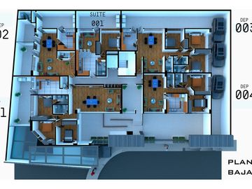 Departamentos en venta de 3 dormitorios desde 147900 USD