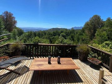 Espectacular Parcela de 15,5ha en Panguipulli, Casa en Condominio con vista al Lago Panguipulli y Volcán Villarrica