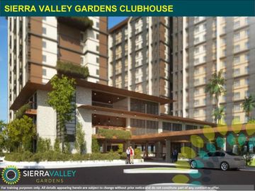 1BEDROOM UNIT AT SIERRA VALLEY GARDEN CAINTA RIZAL NO DP MONTHLY AS LOW AS 16k/MONTHLY
