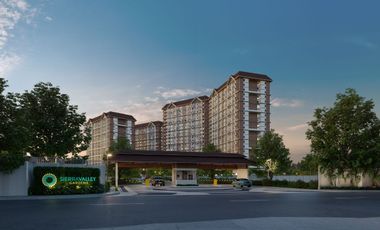 1BEDROOM UNIT AT SIERRA VALLEY GARDEN CAINTA RIZAL NO DP MONTHLY AS LOW AS 16k/MONTHLY with 10years to pay promo NO DP NO Interest