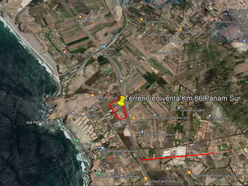 REMATO TERRENO 5.6 HAS PANAMERICANA SUR KM 86 TOTORITAS MALA