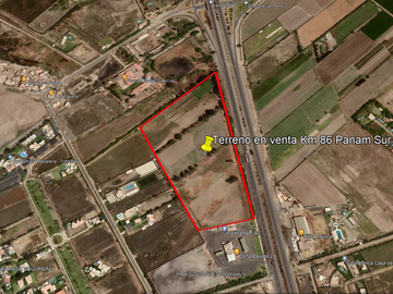 REMATO TERRENO 5.6 HAS PANAMERICANA SUR KM 86 TOTORITAS MALA