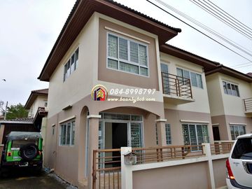 Urgent sale, Baan Nichakorn 2, Phutthamonthon Sai 4, semi-detached house, detached house style, 39 sq m, new condition, first hand, never lived in, ad