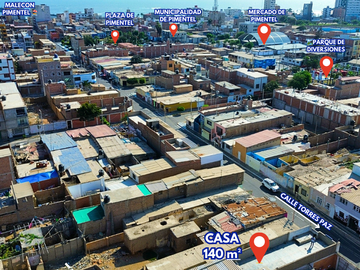 Venta De Casa En Pimentel - Chiclayo