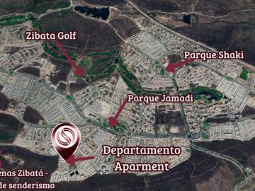 Condo con terraza, cuarto de lavado, Gimnasio, Alberca, pre-construccion Zibata, Queretaro.