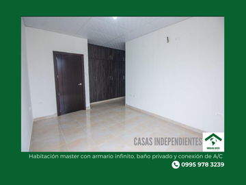 CASAS INDEPENDIENTES DE  VENTA   EN COLÓN DE PORTOVIEJO