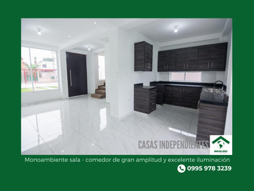 CASAS INDEPENDIENTES DE  VENTA   EN COLÓN DE PORTOVIEJO