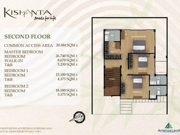 Preselling 2- Storey Modern Tropical House Design with Sea View, Mountain and City View in Kishanta Subdivision