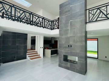 Hermosa casa moderna en venta en Metepec.