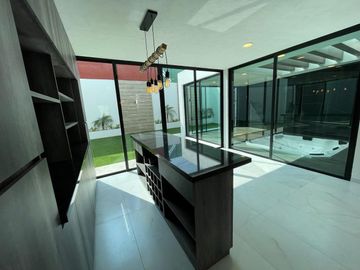 Hermosa casa moderna en venta en Metepec.