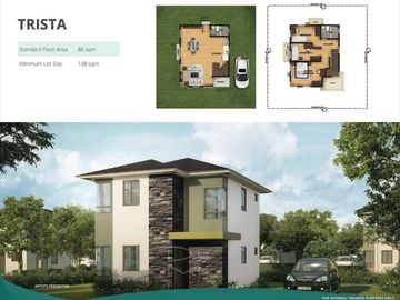 3 Bedroom single detached HOUSE AND LOT with parking Parklane Settings Vermosa Imus Cavite