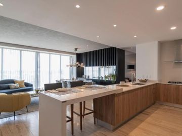 Departamento con cuarto de lavado y amenidades en residencial con campo de golf en Yucatan Country Club.