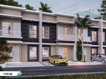Rumah Mtr BSD Serpong, Baru 2 LANTAI, Mewah Harga Murah, Townhouse Syariah di Tangerang, Jual Dijual