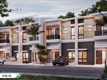 Rumah Mtr BSD Serpong, Baru 2 LANTAI, Mewah Harga Murah, Townhouse Syariah di Tangerang, Jual Dijual