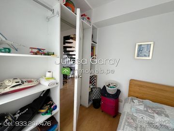 VENTA DUPLEX DE SOLTER@ O PAREJA EN 4TO PISO 2 DORM + MINIDEPA INDEPENDIENTE + ESTACIONAMIENTO + DEPOSITO EN SAN BORJA