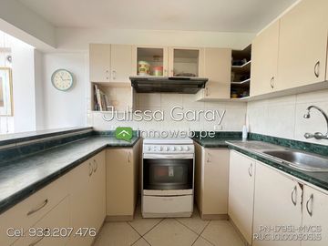 VENTA DUPLEX DE SOLTER@ O PAREJA EN 4TO PISO 2 DORM + MINIDEPA INDEPENDIENTE + ESTACIONAMIENTO + DEPOSITO EN SAN BORJA