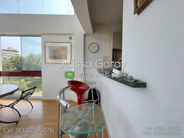 VENTA DUPLEX DE SOLTER@ O PAREJA EN 4TO PISO 2 DORM + MINIDEPA INDEPENDIENTE + ESTACIONAMIENTO + DEPOSITO EN SAN BORJA