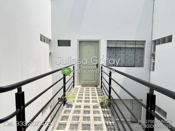 VENTA DUPLEX DE SOLTER@ O PAREJA EN 4TO PISO 2 DORM + MINIDEPA INDEPENDIENTE + ESTACIONAMIENTO + DEPOSITO EN SAN BORJA