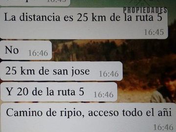 TERRENO DE 80 HECTÁREAS EN SAN JOSÉ DE LA MARIQUINA