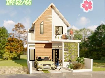 Rumah BCS Dekat Stasiun Cilebut, Baru MEZZANINE Harga Murah Mewah, Syariah di Kota Bogor Jual Dijual